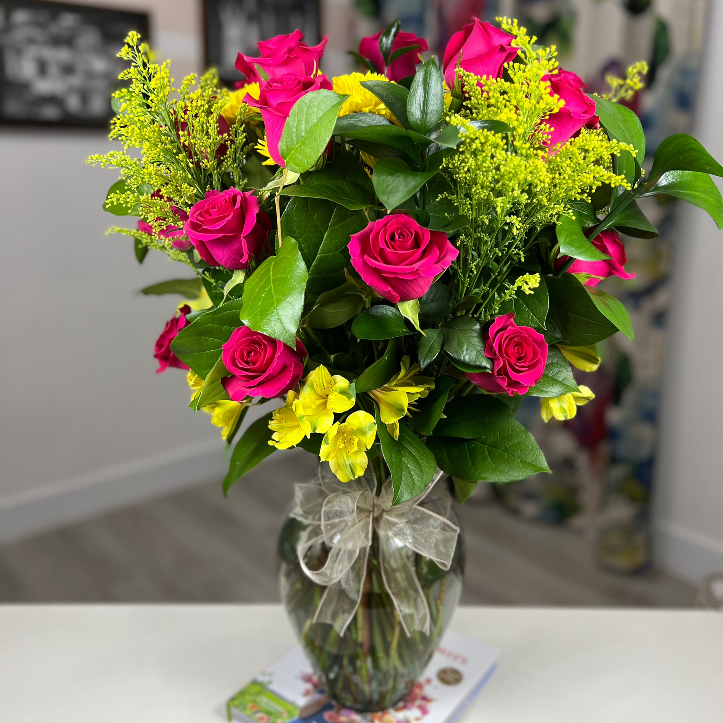 TWO DOZEN ROSES