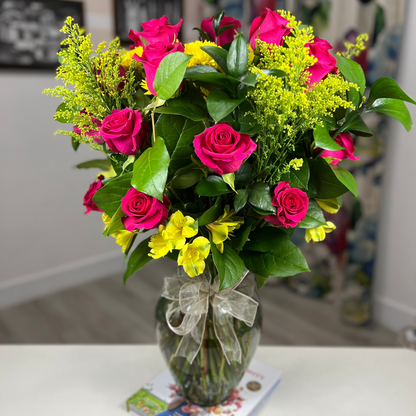 TWO DOZEN ROSES