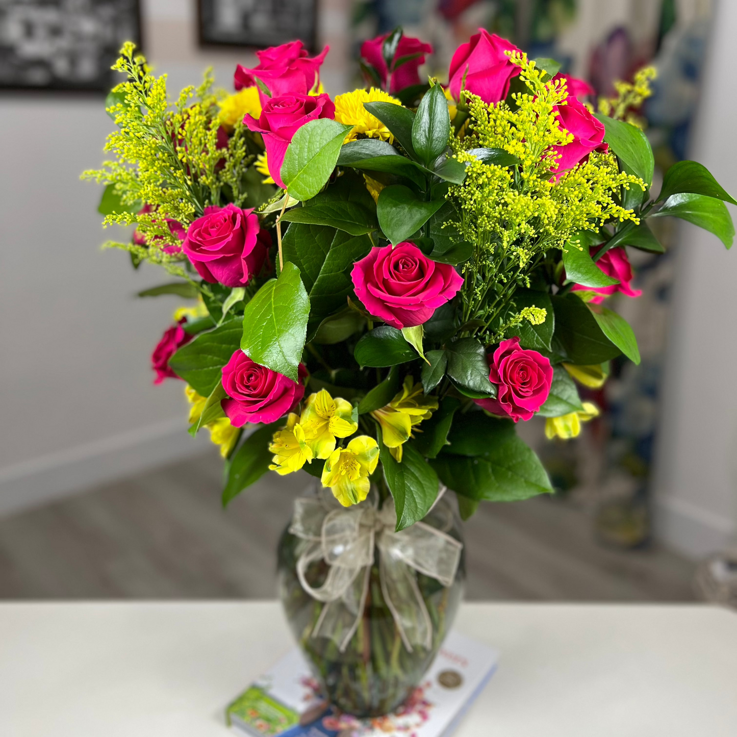 TWO DOZEN ROSES